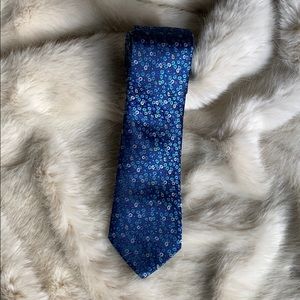 ed Baker Tie NWT blue and pink